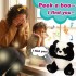 AI Panda Bear Plush Toy Interactive Electric Stuffed Animal Repeats What You Say Singing Talking Musical Plushies