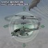 Apache Remote Control Helicopter with Gyroscope Drop Resistant Armed Toy Model