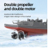 2.4G Remote Control  Simulated Warship Boat  Water RC Toys Boat 