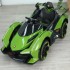 Electric Remote Control Car for Kids to Drive  with Parentled Headlight, Music Player