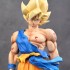 Dragon Ball Super Saiyan Battle Damaged Son Goku Statues Figura Anime 