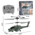 Apache Remote Control Helicopter with Gyroscope Drop Resistant Armed Toy Model