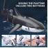 2.4G  with Water Spray Light Simulation Remote Control Shark Toy