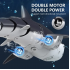 2.4G  with Water Spray Light Simulation Remote Control Shark Toy